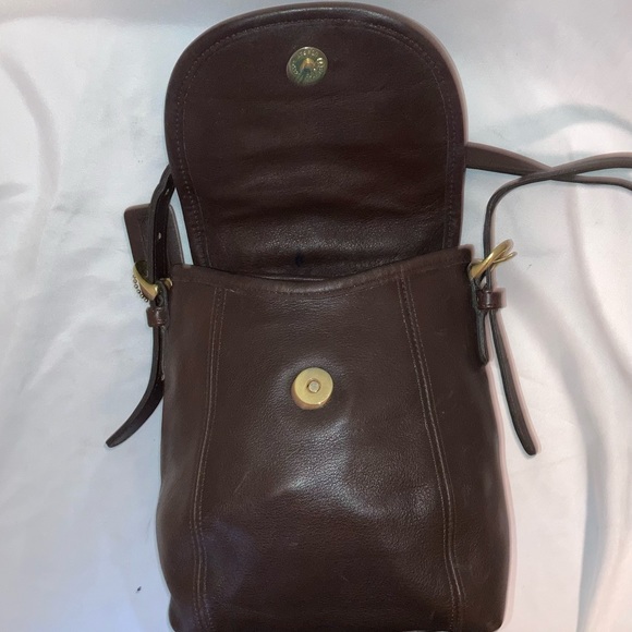 Vintage COACH 4108 Small Soho Leather Handbag Brown Satchel Bag - Picture 11 of 12